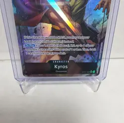 Kyros One Piece CCG Kingdoms Intrigue OP04-082 Foil Alt Art Rare 5000 Character - Image 4