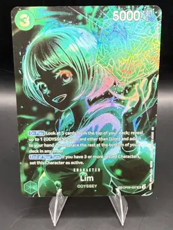 One Piece Card Lim SP Alternative Art OP09-037 SR Legacy of the Master English - Image 1