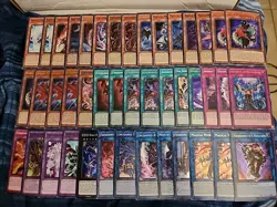 Yugioh 43 Card Magical Musketeer Fiendsmith Deck Core Starfire Requiem Max - Image 1