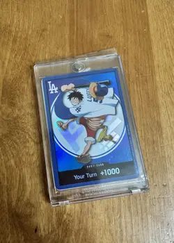 2026 Los Angeles Dodgers x One Piece Night Luffy DON!! Card Giveaway | In-Hand! - Image 2