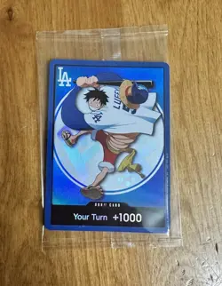 2026 Los Angeles Dodgers x One Piece Night Luffy DON!! Card Giveaway | In-Hand! - Image 3