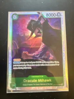 Dracule Mihawk OP12-030 SR Legacy Of The Master One Piece Card Game English - Image 1