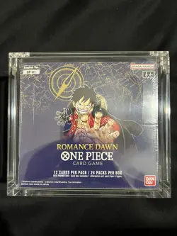 One Piece OP-01 Romance Dawn Blue Bottom Booster Box SEALED English 1st Wave - Image 1