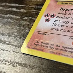 Pokemon Card - Moltres WoTC Black Star Promo #21 Pokemon the First Movie - Image 2