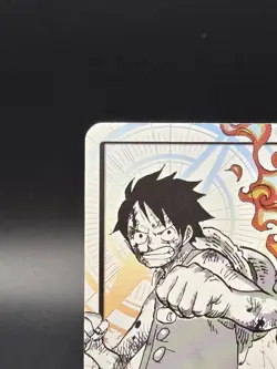 One Piece Luffy And Ace Parallel Alternate Art Leader ST30-001 Near Mint - Image 3