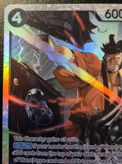 Kin'emon OP16-082 Foil Super Rare The Time Of Battle One Piece Card Game - Image 2