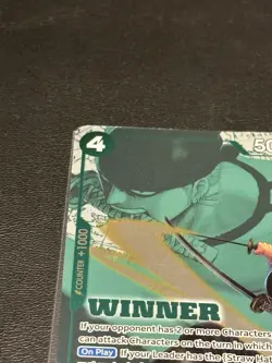 Roronoa Zoro (Winner Pack 2025 Vol. 3) - One Piece Promotion Cards (OP-PR) NM - Image 5