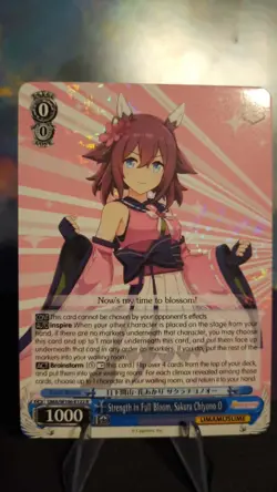 Sakura Chiyono O Uma Musume: Pretty Derby Weiss Schwarz English UMA/W106-E122 R - Image 1