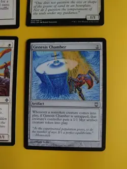 Path to Exile, Soul Warden,Soul's Attendant, Genesis Chamber MTG 4 Card. - Image 2