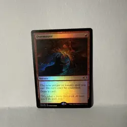 Dominaria Remastered Magic The Gathering #132 Overmaster Foil Rare - Image 1