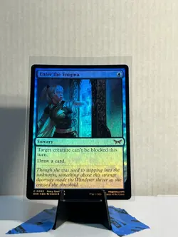Enter the Enigma Foil (Duskmourn: House of Horror) MTG near_mint Magic Card - Image 1