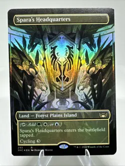 Spara's Headquarters (Borderless) Streets of New Capenna Foil - Image 1