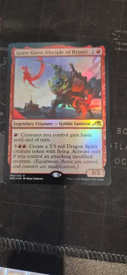 MtG Goro-Goro, Disciple of Ryusei Foil - Image 1