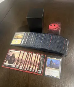 M/NM Commander Legends Arm for Battle Deck Sleeved w/Tokens and Deck Box - Image 1