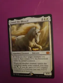 Emiel the Blessed x 1 - MTG - NM 10/351 - Mythic Rare Unicorn - Image 1