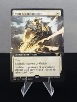 Swift Reconfiguration (Extended Art) Commander: Kamigawa: Neon Dynasty Regular - Image 1