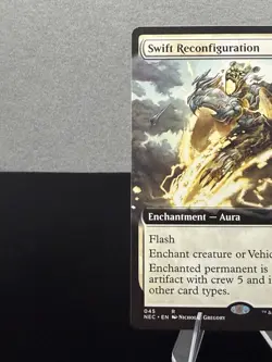 Swift Reconfiguration (Extended Art) Commander: Kamigawa: Neon Dynasty Regular - Image 3