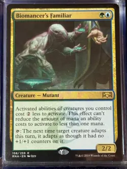 Biomancer's Familiar RNA 158 Ravnica Allegiance Magic MTG Card Rare Near Mint NM - Image 3