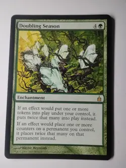 LP Doubling Season Ravnica: City of Guilds Regular Mtg Magic the Gathering 158 - Image 1