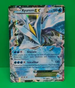 Pokemon XY Ancient Origins MINT Condition Kyurem EX 25/98 Ultra Rare Card - Image 2