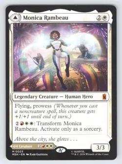 Monica Rambeau 23 Mythic Marvel Super Heroes Magic: The Gathering Near Mint - Image 1
