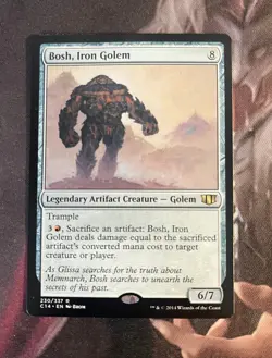 MtG Custom Commander / EDH Mono Red Artifacts - Bosh, Iron Golem - Bracket 2 - Image 1