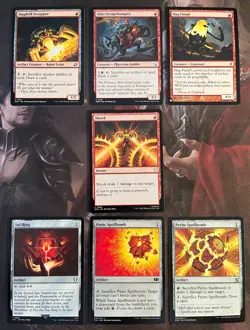 MtG Custom Commander / EDH Mono Red Artifacts - Bosh, Iron Golem - Bracket 2 - Image 3