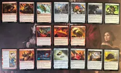 MtG Custom Commander / EDH Mono Red Artifacts - Bosh, Iron Golem - Bracket 2 - Image 4