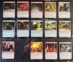MtG Custom Commander / EDH Mono Red Artifacts - Bosh, Iron Golem - Bracket 2 - Image 5