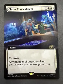 Clever Concealment (Extended Art) Commander: Marvel Super Heroes Regular - Image 1