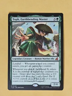 Magic MTG-Toph, Earthbending Master Avatar:Last Airbender:Eternal TLE M #145 - Image 1