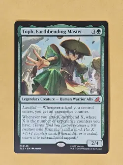 Magic MTG-Toph, Earthbending Master Avatar:Last Airbender:Eternal TLE M #145 - Image 3