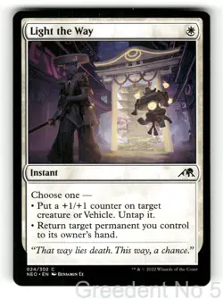 Light the Way 24 Common Kamigawa: Neon Dynasty Magic: The Gathering LP - Image 1