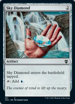 SKY DIAMOND x4 mtg NM-M Commander Crimson Vow 4 Common - Image 1