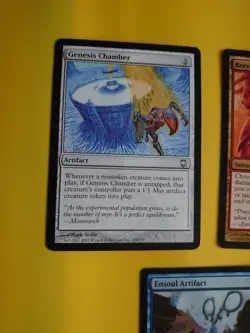Genesis Chamber, Boros Charm, Genesis, Ensoul Artifact MTG 3 Card. - Image 3