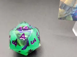 MTG Donatello TMNT Spindown Life Counter Dice Serialized /1599 With Certificate - Image 2