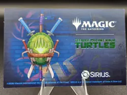 MTG Donatello TMNT Spindown Life Counter Dice Serialized /1599 With Certificate - Image 4