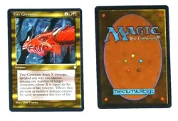 Magic the Gathering * MTG * 1 X Fire Covenant * Ice Age * LP - Image 1