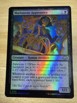 Marionette Apprentice - MH3 Modern Horizons 3 MTG - *FOIL* - NM - Image 1