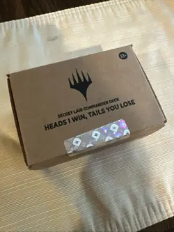 MTG Magic The Gathering - HEADS I WIN, TAILS YOU LOSE - Sealed Secret Lair Deck - Image 1