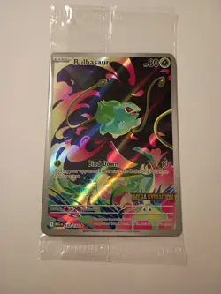 Bulbasaur 133/132 PROMO Stamped Pokemon Mega Evolution Holo Sealed NM - Image 1