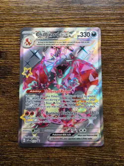 Charizard EX 074 SV Scarlet Violet Promo Holo Card NM Condition - Image 1