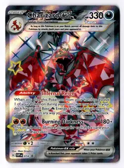 Charizard ex - 074 SV: Scarlet & Violet Promo Pokemon HP (Factory Roller Marks) - Image 1