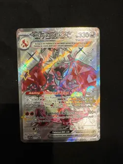 Charizard EX 074 SV Scarlet Violet Promo Holo Card NM/MINT+ Condition - Image 1