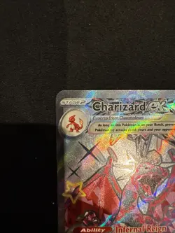 Charizard EX 074 SV Scarlet Violet Promo Holo Card NM/MINT+ Condition - Image 2
