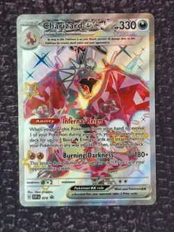 Charizard ex 074 Sv: Scarlet & Violet Promo Card Holo English Pokemon Card-LP - Image 1