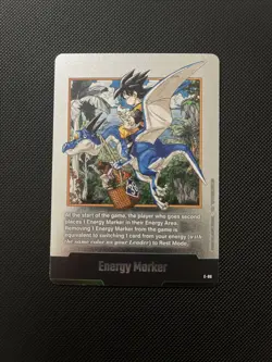 Energy Marker E-86 (Silver) Manga Booster 02 Dragon Ball Card English - Image 1