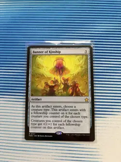 MTG FDN: Banner of Kinship Artifact Foundations Regular Rare Card 0127 - Image 1