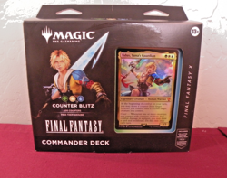 Magic the Gathering Final Fantasy X Commander Deck Counter Blitz Tidus Sealed - Image 1
