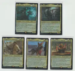 MTG Fallout Universes Commander card lot / Dogmeat / Preston Garvey / Caesar - Image 1